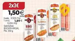 SPAR Argal - salchichas oferta