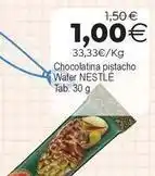 SPAR Nestlé - chocolatina pistacho wafer oferta