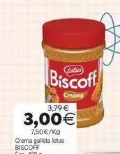 SPAR Lotus - crema galleta oferta