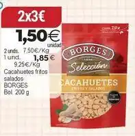 SPAR Borges - cacahuetes fritos salados oferta