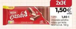 SPAR Nestlé - chocolate extrafino relleno con leche oferta