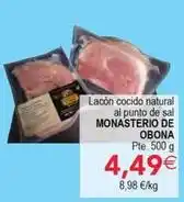 SPAR Monasterio de tentudia - lacón cocido natural al punto de sal oferta