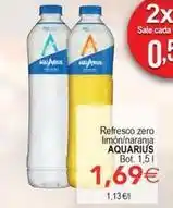 SPAR Aquarius - refresco zero limon/naranja oferta