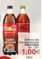 SPAR Coca-cola - refresco cola zero/ zero/ zero lima oferta