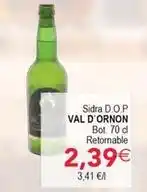 SPAR Val d'ornon - sidra d.o.p oferta