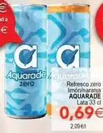 SPAR Aquarade - refresco zero limon/naranja oferta
