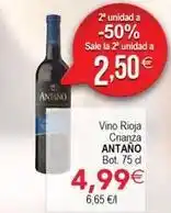 SPAR De antaño - vino rioja crianza oferta