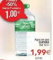 SPAR Cuevas - agua sin gas oferta