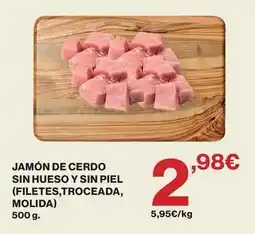 Supercor Jamón de cerdo sin hueso y sin piel oferta