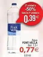 SPAR Font vella - agua oferta