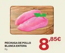 Supercor Pechuga de pollo blanca entera oferta