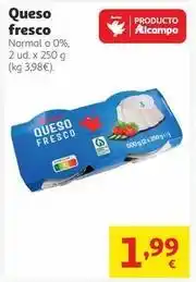 Alcampo Auchan - queso fresco oferta