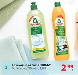 Alcampo Froggy - lavavajillas a mano oferta