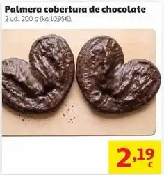 Alcampo Palmera cobertura de chocolate oferta