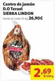 Alcampo Lindt - centro de jamon d.o.teruel sierra lindon oferta