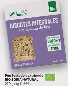 Alcampo Soria natural - pan tostado dextrinado oferta