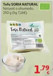 Alcampo Soria natural - tofu natural oferta