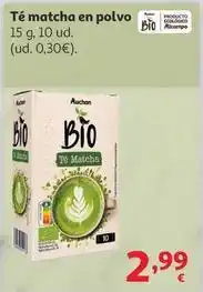 Alcampo Bio - te matcha en polvo oferta