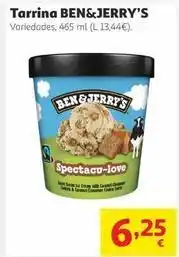 Alcampo Ben & jerry's - tarrina oferta