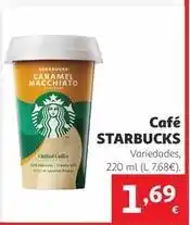 Alcampo Starbucks - café oferta