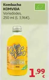 Alcampo Komvida - kombucha oferta