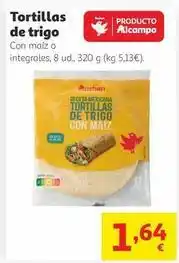 Alcampo Auchan - tortillas de trigo oferta