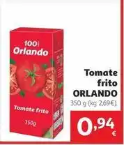 Alcampo Orlando - tomate frito oferta