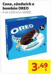 Alcampo Oreo - cono, sandwich o bombon oferta