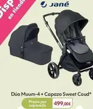 Prénatal Jané - dúo muum-4 + capazo sweet cloud oferta