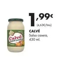 Supermercados Lupa Calvé - salsa casera oferta