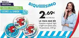 Supermercados Lupa La vaca que ríe - quesitos original oferta