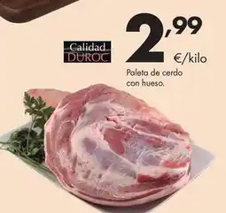 Supermercados Lupa Paleta de cerdo con hueso oferta