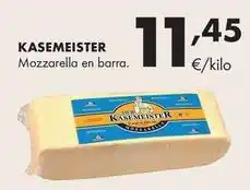 Supermercados Lupa Kasemeister - mozzarella en barra oferta