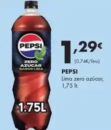 Supermercados Lupa Pepsi - lima zero azúcar oferta