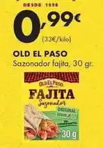 Supermercados Lupa Old el paso - sazonador fajita oferta