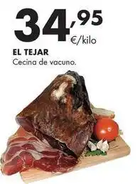 Supermercados Lupa El tejar - cecina de vacuno oferta