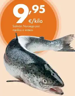 Supermercados Lupa Salmón noruego por medios o entero oferta