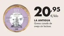 Supermercados Lupa La antigua - queso curado de oveja sin lactosa oferta