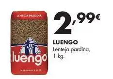 Supermercados Lupa Luengo - lenteja pardina oferta