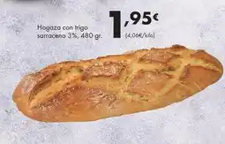 Supermercados Lupa Hogaza con trigo sarraceno 3% oferta