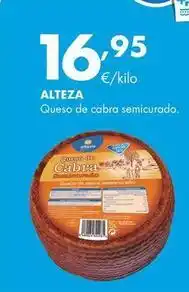 Supermercados Lupa Alteza - queso de cabra semicurado oferta