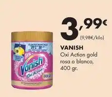 Supermercados Lupa Vanish - oxi action gold rosa o blanco oferta