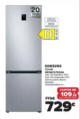 Carrefour Samsung - combi rb38c675dsa oferta