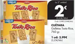 Supermercados Lupa Cuétara - galletas tosta rica oferta