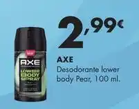 Supermercados Lupa Axe - desodorante lower body pear oferta