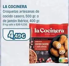 Supermercados Lupa La cocinera - croquetas artesanas de cocido casero o de jamón ibérico oferta
