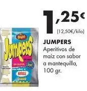 Supermercados Lupa Jumpers - aperitivos de maiz con sabor a mantequilla oferta