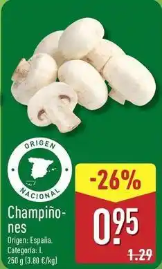 ALDI Champinones oferta