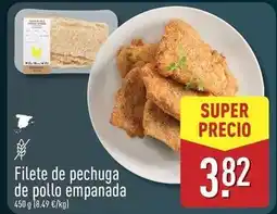 ALDI Filete de pechuga de pollo empanada oferta