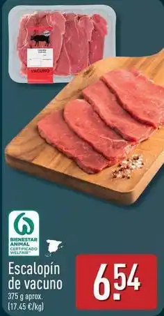 ALDI Escalopín de vacuno oferta